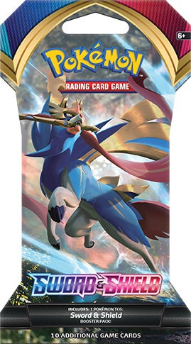 Pokémon SWORD & SHIELD BASE SET 3 Card Booster Pack - BRAND NEW - SEALED 🍒