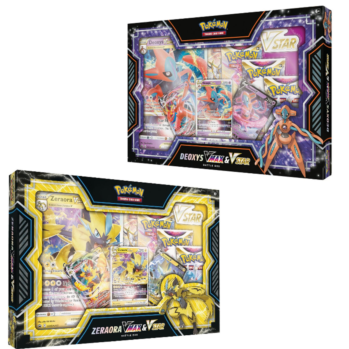 Deoxys and Zeraora V/VMAX/VSTAR Releasing in Three Upcoming Products! 