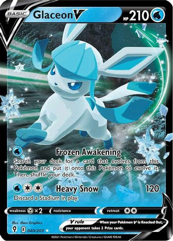 Glaceon V 040/203