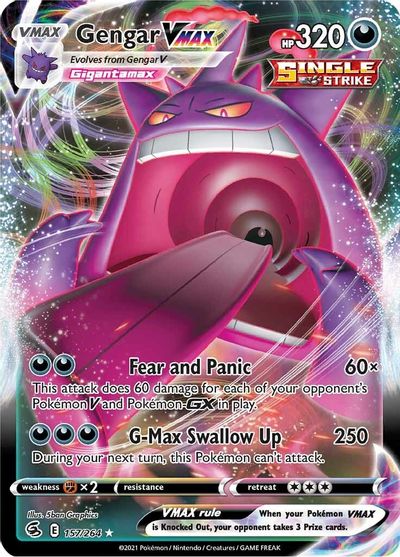 Gengar-VMAX (157/264), Busca de Cards