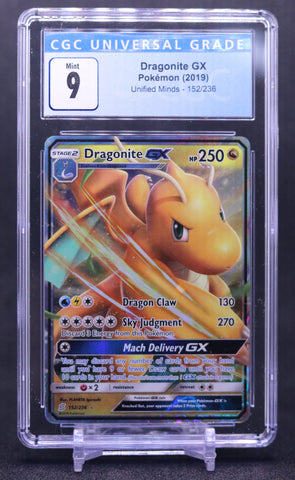 Dragonite GX 152/236 - CGC 9