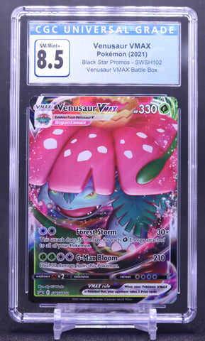 Venusaur VMax SWSH102 - CGC 8.5