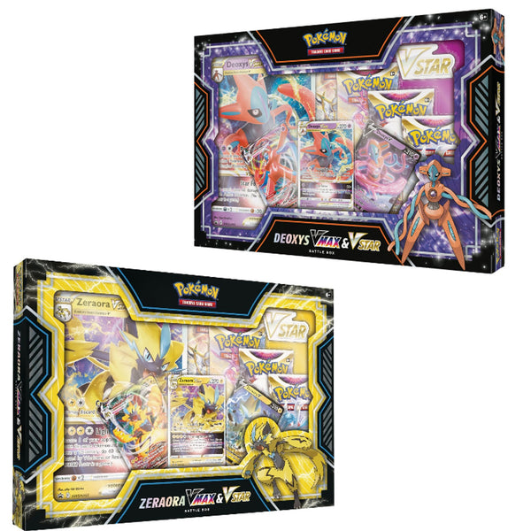 BOX DEOXYS E ZERAORA VMAX E V-ASTRO - Distribuidora de Brinquedos